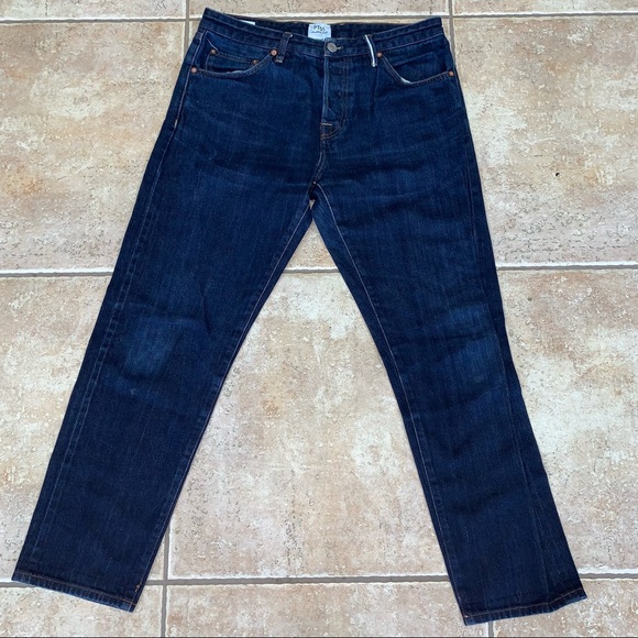 COPY - PT05 Dark Wash Button Front Denim Jeans size 32 x 28 - Picture 2 of 10